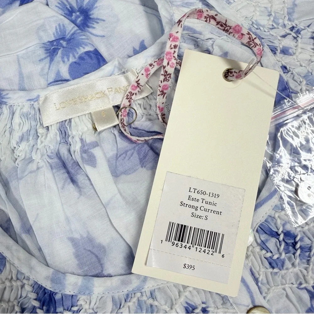 LOVE SHACK FANCY ESTE TUNIC TENT DRESS NEW WITH TAGS - Picture 7 of 9